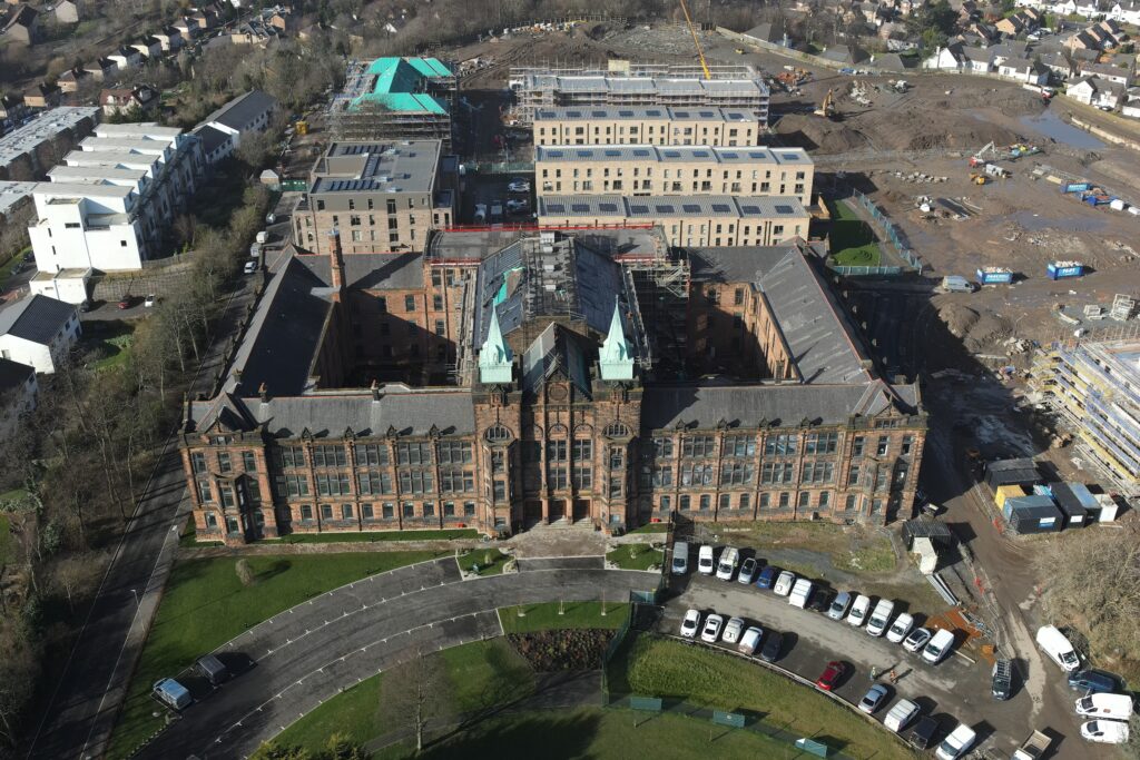 Drone Survey Glasgow - Jordanhill